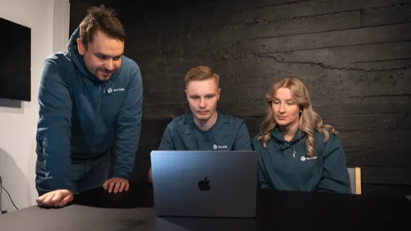 Alttum Kasvurahoitus - Juho, Oskar ja Emmi